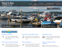 Tablet Screenshot of patsysbay.com